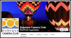 Public page of the Dubuque Camera Club on Facebook
